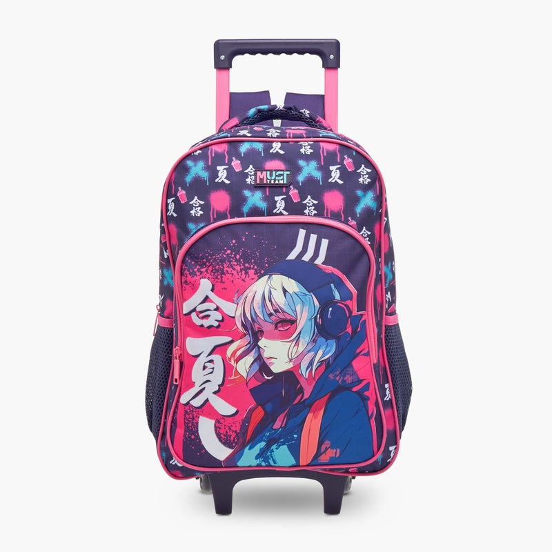 Must Trolley-Girl Punk-16In-Set Of 3-Age 5-8 (Polyester) Purple \ 43X30X13 - Image 2